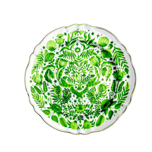 Fabula Green - Charger Plates - Rental