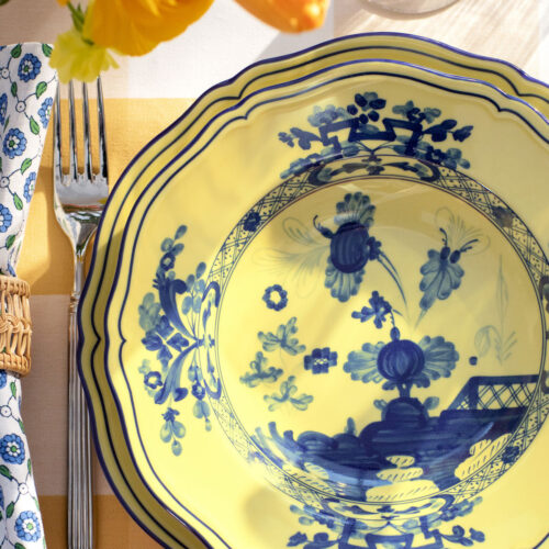 Oriente Italiano Citrino - Dinner Plates - Rental