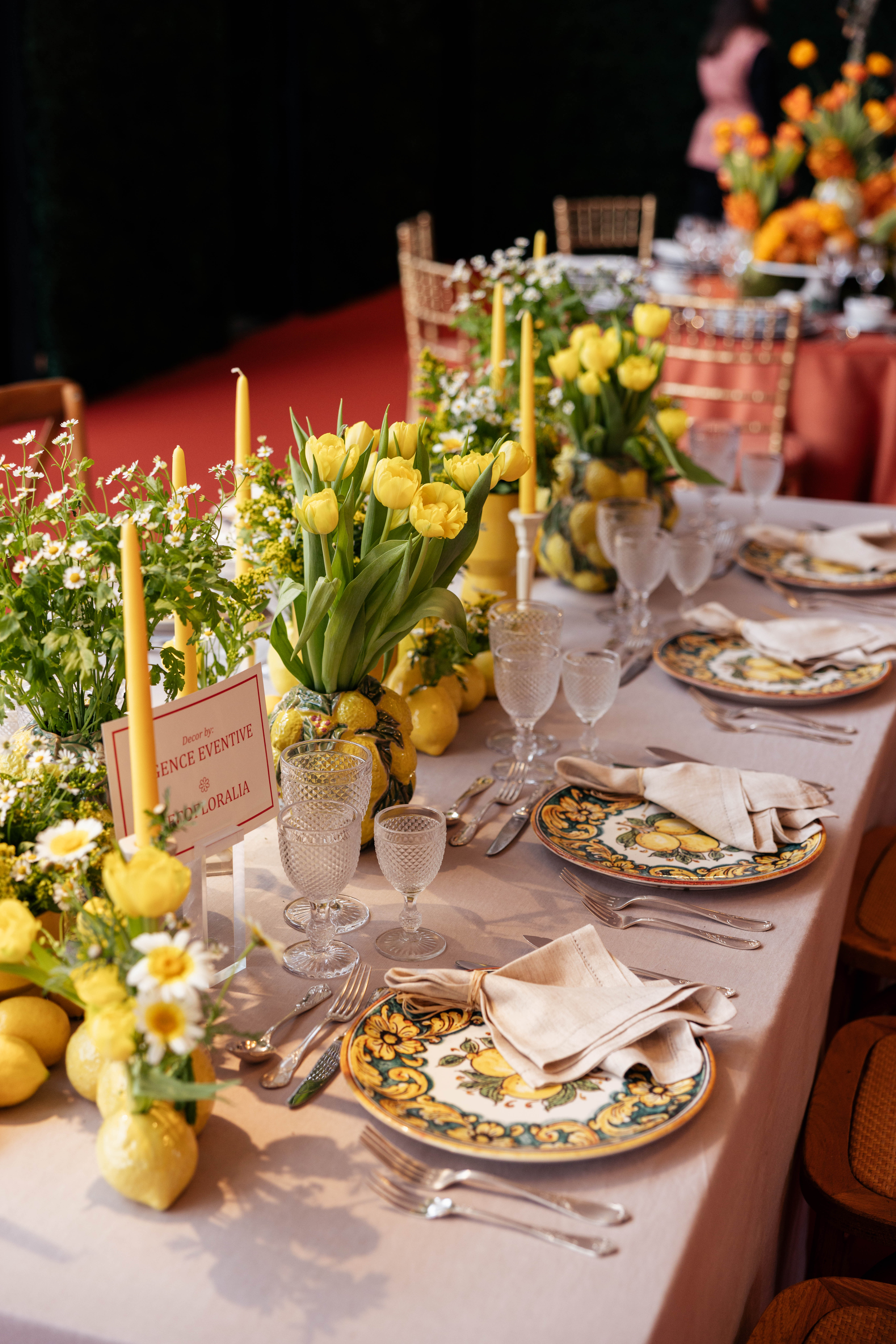 Amalfi - Charger Plates - Rental