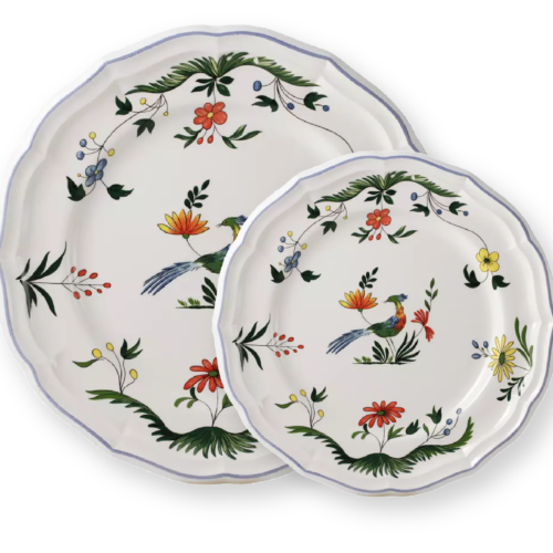 Oiseaux de Paradis - Dessert Plates - Rental