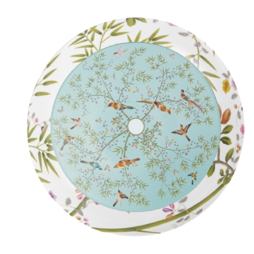 Paradis Bleu - Dinner Plates - Rental