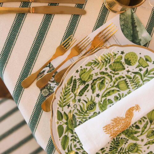 Fabula Green - Charger Plates - Rental