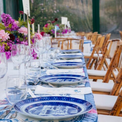 Blue Canton - Dinner Plates - Rental