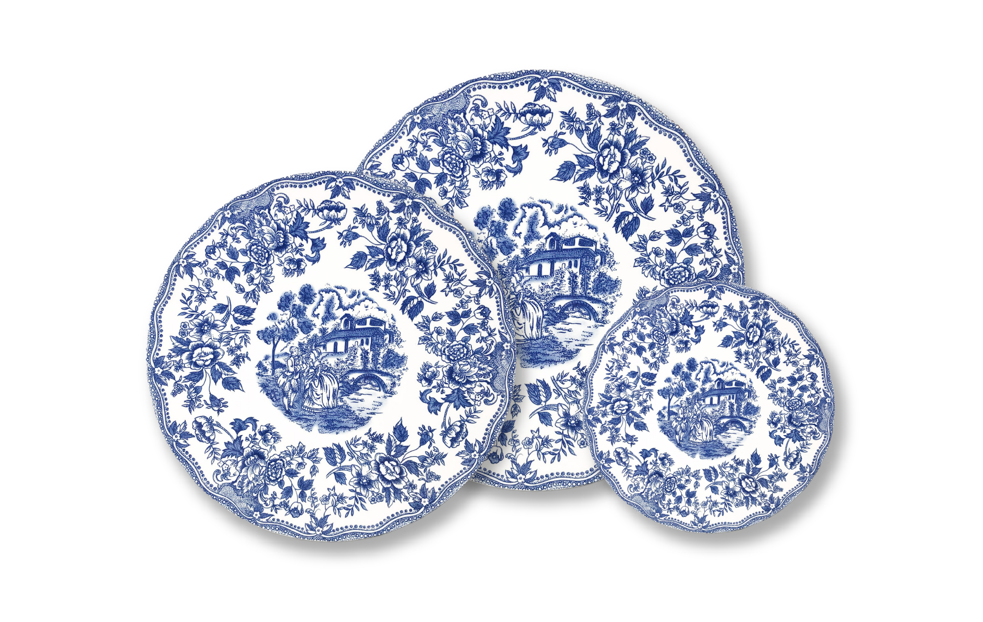 Inglese Blu Inglese Blu - Dinner Plates - Rental