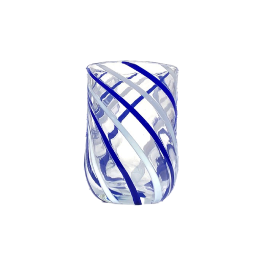Spiral Blue - Glassware - Rental