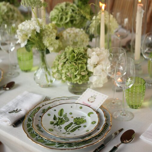 Fabula Green - Dessert Plates - Rental