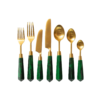 Bambou Marron - Cutlery - Rental