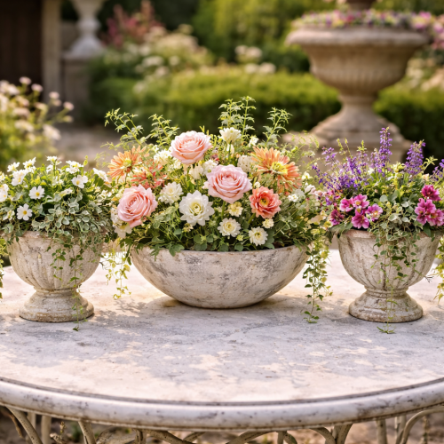 Stone Bowl - Decorative Vases - Rental