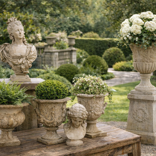 Victorian Lady Bust - Decorative Vases - Rental