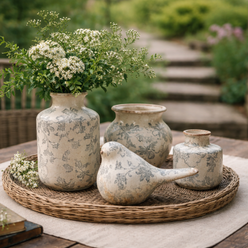 Ashford Botanical Vase - Decorative Vases - Rental