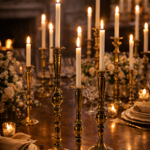 Bellamy Candlestick - Candle Holders - Rental