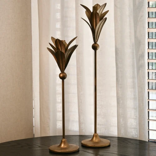 Palm Tree Candlestick - Candle Holders - Rental