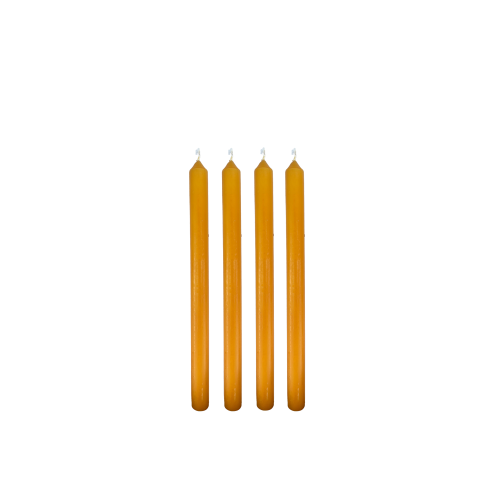 Dark Yellow Candle - Candles - Rental