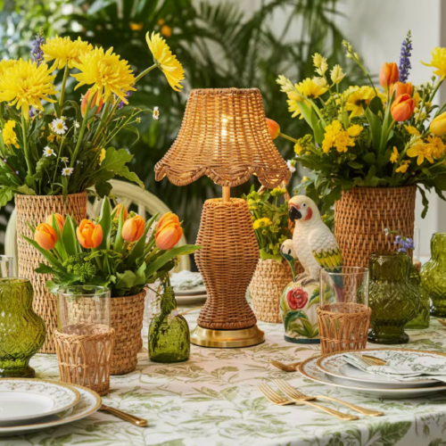 Rattan - Rental - Table Lamps