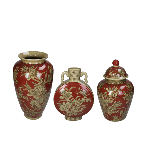 Chinoiserie Terre - Decorative Vases - Rental