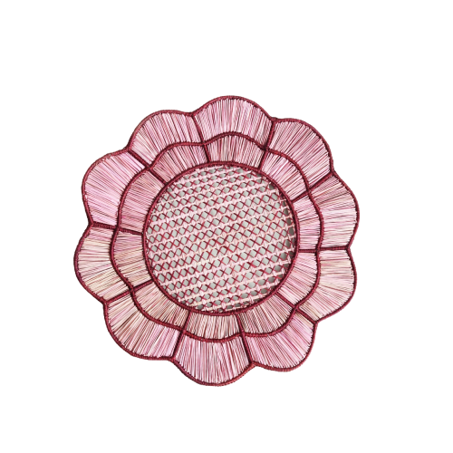Scallop Borgonha Placemat - Charger Plates - Shop