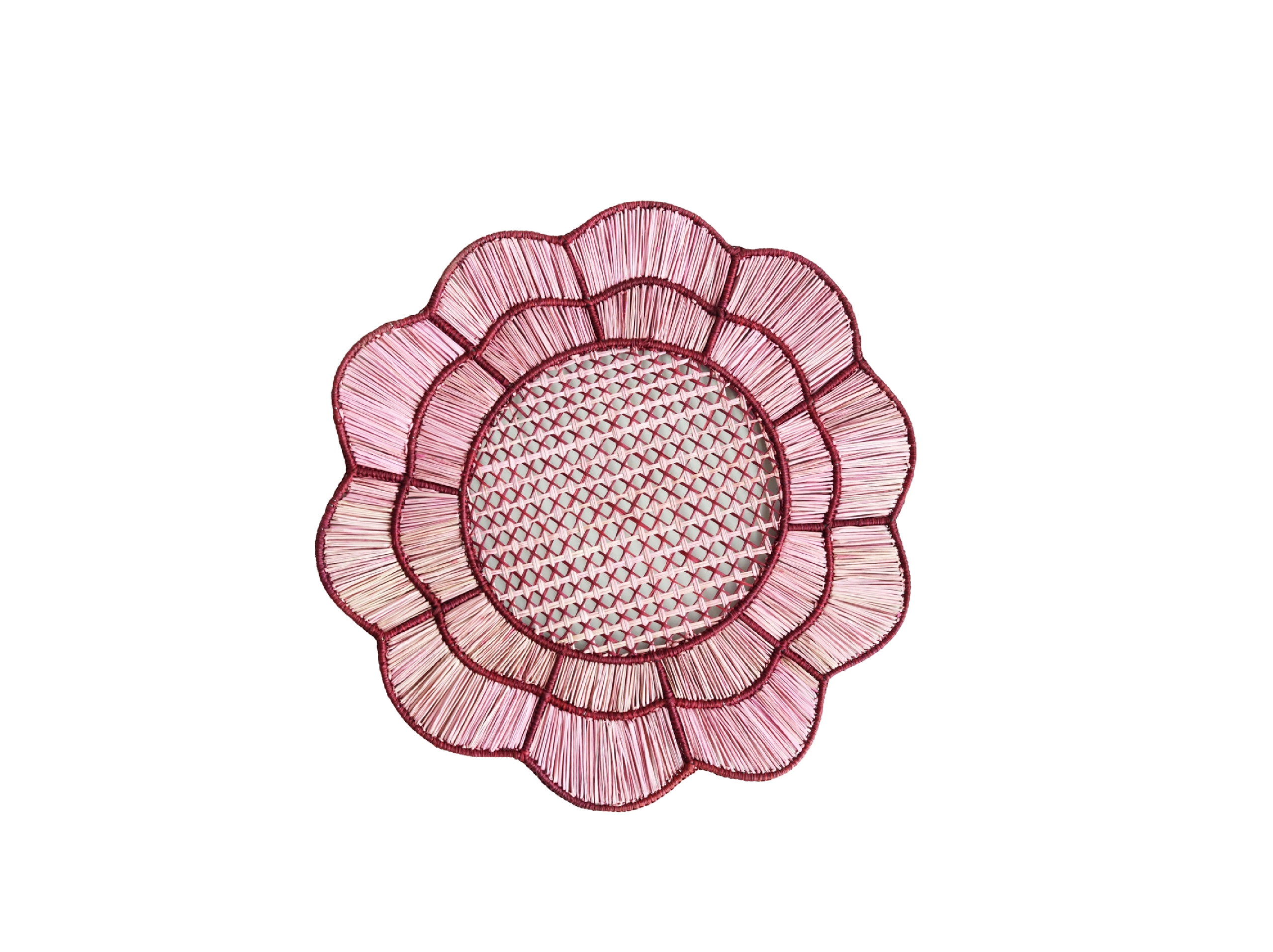 Scallop Borgonha Placemat Scallop Borgonha Placemat - Charger Plates - Shop