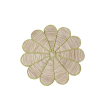 Leaves Woven Placemat - Charger Plates - Shop