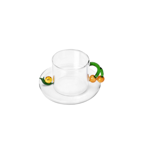 Teacup Arcons with Snail - Glassware - Shop