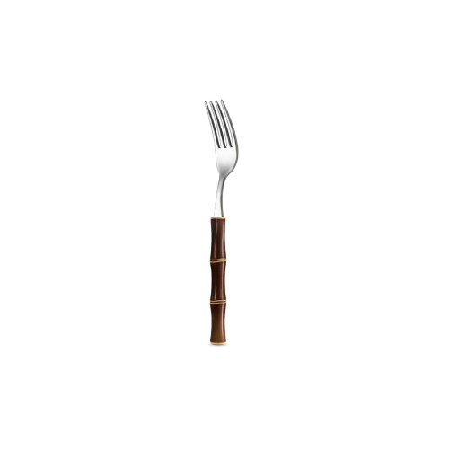 Dessert Fork Bambou Marron - Cutlery - Shop