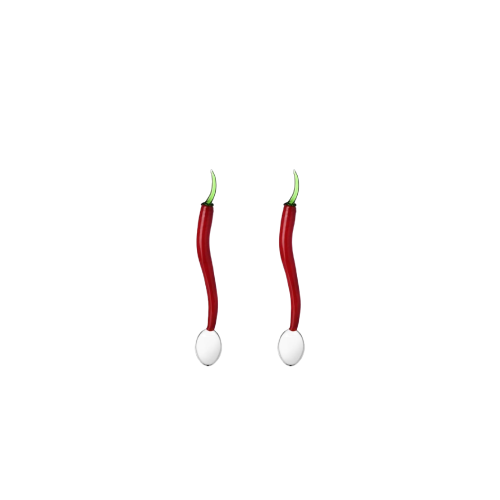 Spoons Chili Pepper ( Set of 2 ) - Cutlery - Shop