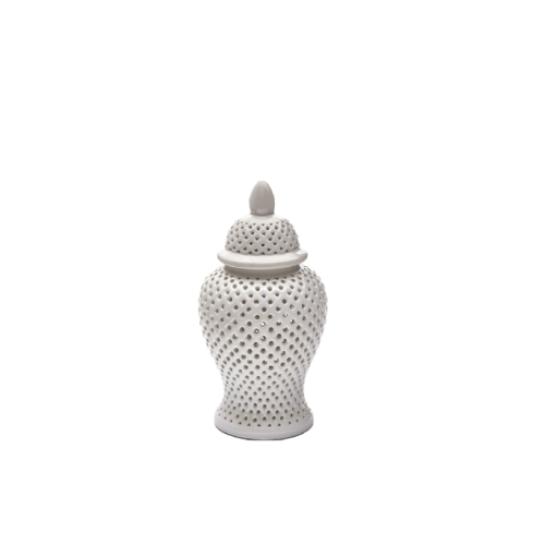Ivory Filigree II - Decorative Vases - Shop