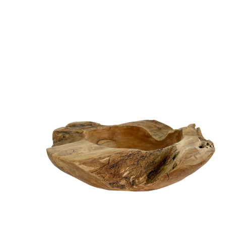 Teak Bowl Large - Decorative Vases - Shop