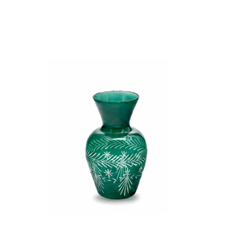 Plume Green Glass I - Decorative Vases - Shop